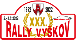 Rally Vyškov 2022